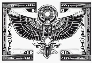 Egyptian tattoo idea