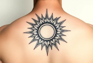 Luciano sun tattoo idea