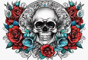 Foot tattoo idea