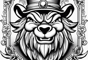 The looney tunes character taz tattoo idea