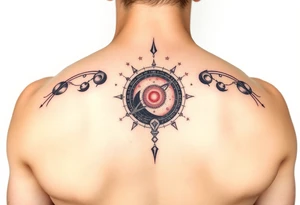 Astronomy surrounded by the galaxy tattoo idea
