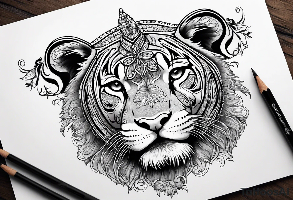 Andorinha com terço nas patas tattoo idea