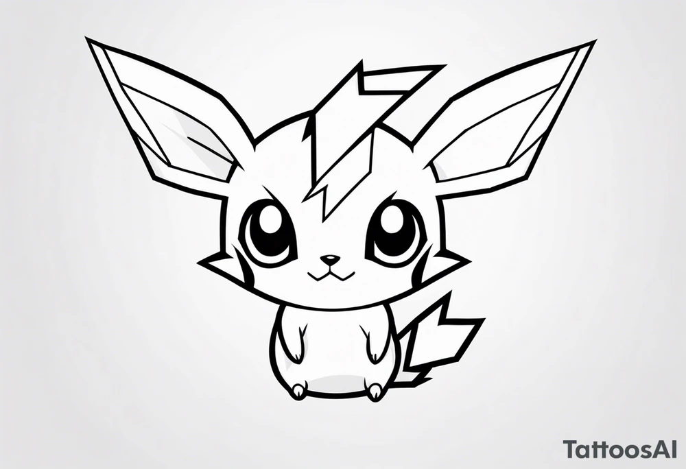 pichu tattoo idea