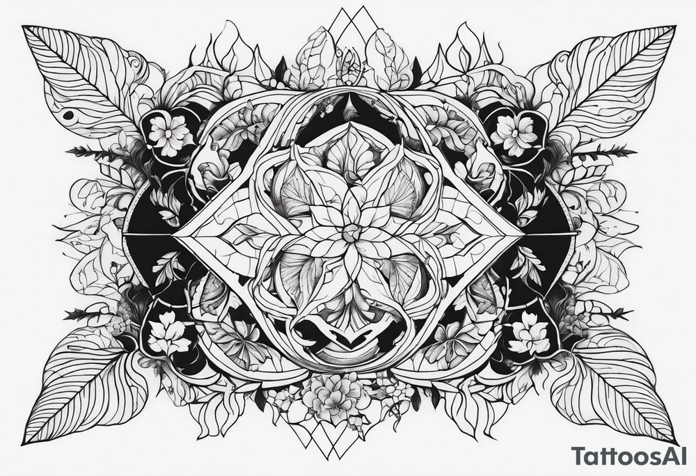Full nature tattoo idea
