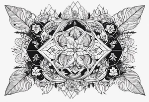 Full nature tattoo idea