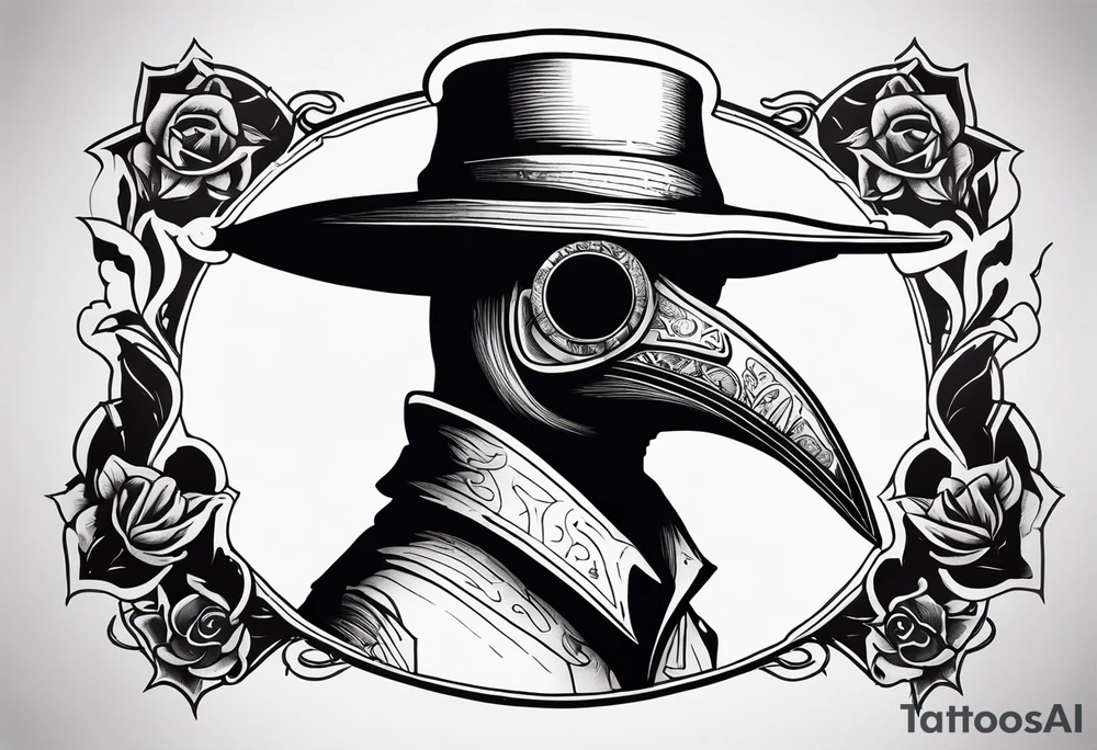 Plague doctor tattoo idea