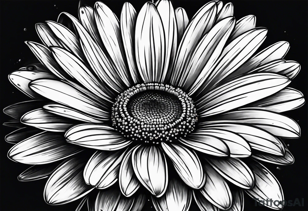 daisy tattoo idea