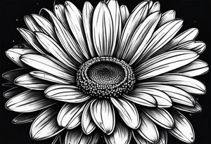 daisy tattoo idea