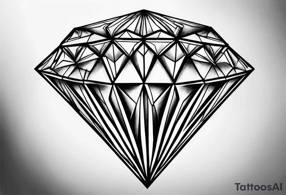 Small diamond tattoo idea