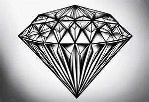Small diamond tattoo idea