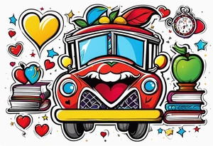The love for teaching tattoo idea