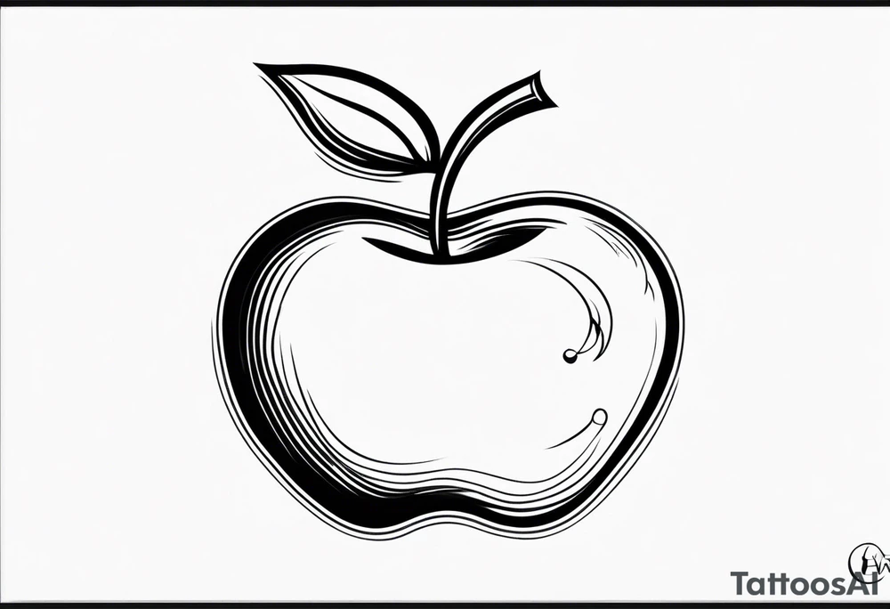Apple, “Apple of my eye”, dad, bicep, feminine tattoo idea