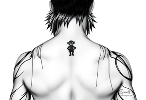Monkey d luffy tattoo idea
