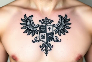 Smith, Irish family crest very intricate tattoo idea