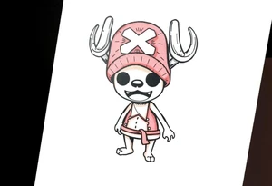 tony tony chopper from One Piece tattoo idea