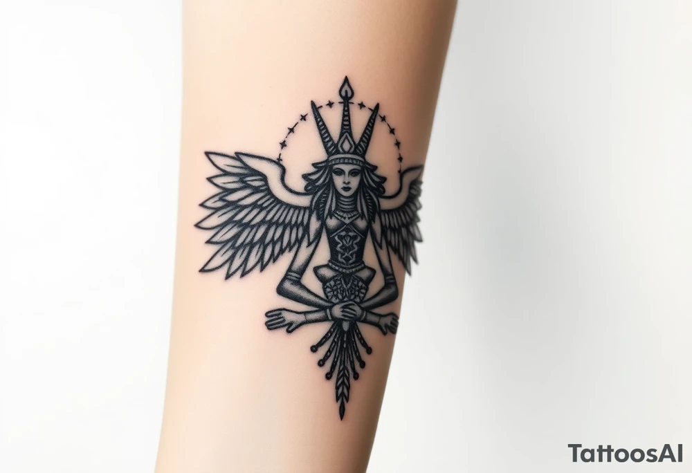 anunnaki God tattoo idea