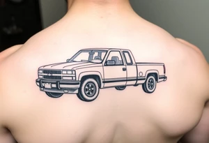 1993 Chevy Silverado 1500 tattoo idea