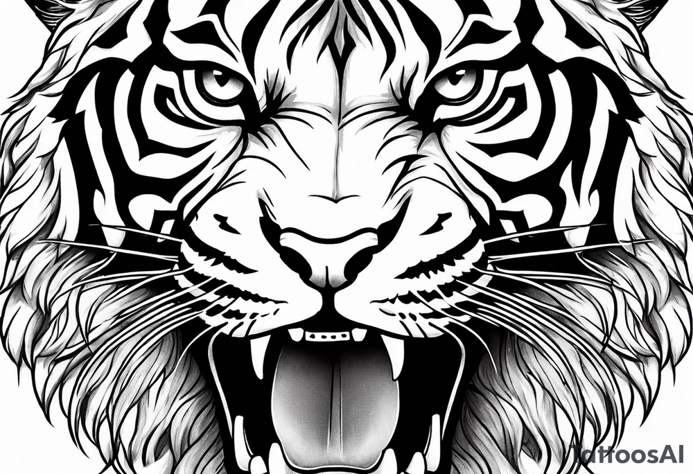 Little Tiger singing tattoo idea