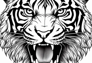 Little Tiger singing tattoo idea