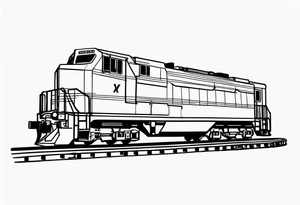CSX train car tattoo idea