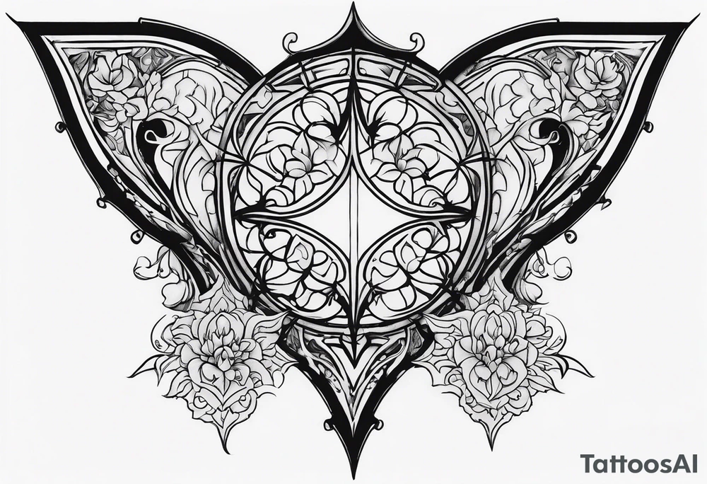 Gothic tattoo idea