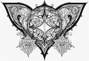 Gothic tattoo idea