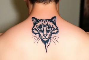 Black Cat tattoo idea