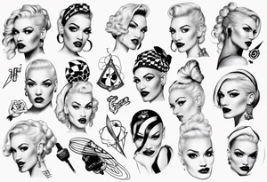 gwen stefani tattoo idea