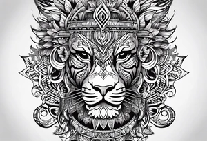 Totem tattoo idea