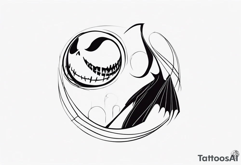 Jack Skellington tattoo idea