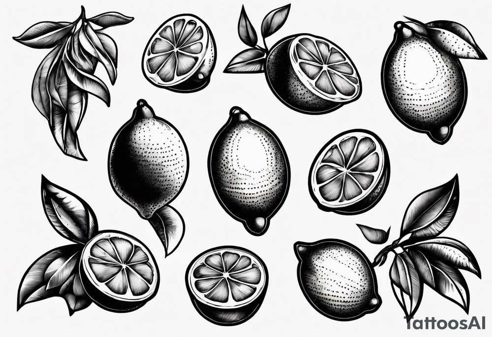 Lemon tattoo idea