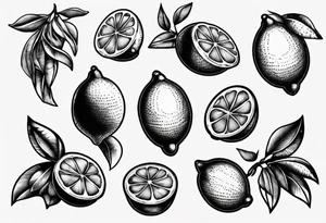 Lemon tattoo idea
