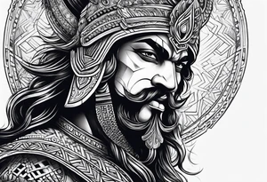 Ravan tattoo idea