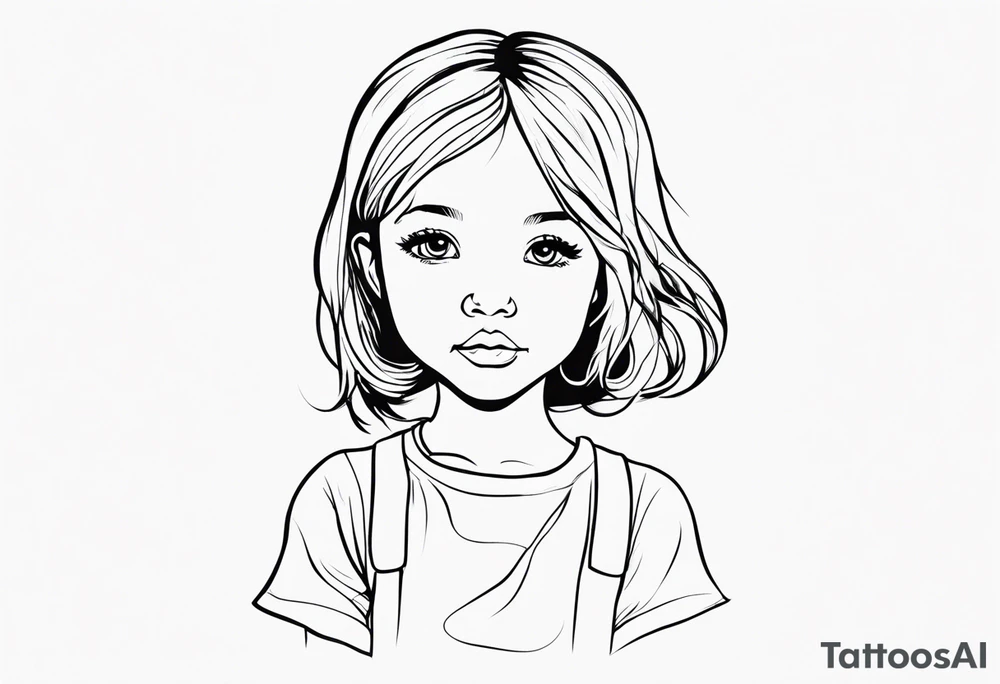 5 year old girl tattoo tattoo idea