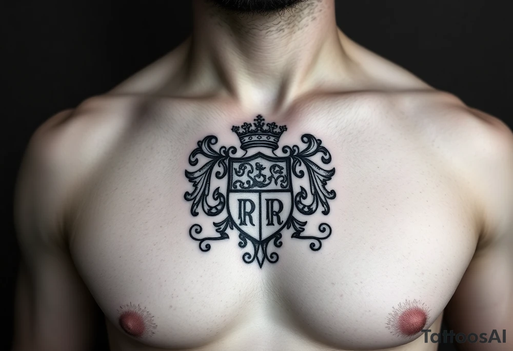 Smith, Irish family crest very intricate tattoo idea