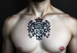 Smith, Irish family crest very intricate tattoo idea