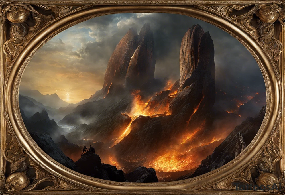Prometheus: Ein muskulöser Titan, der das Feuer den Menschen bringt, mit einem fokussierten Blick und einer ausgestreckten Hand, die das flammende Feuer hält.
	2.	Herakles und die Hydra: Herakles, stark und kämpferisch, mit einem entschlossenen Ausdruck, der die Hydra mit ihrem schlangenartigen Körper besiegt, während er mutig gegen sie kämpft.
	3.	Odysseus’ Reise: Ein sturmgepeitschtes Schiff, auf dem Odysseus und seine Mannschaft gegen die Wellen kämpfen, mit ausdrucksstarken Gesichtern, die Entschlossenheit und Überlebenswillen zeigen.
	4.	Perseus und Medusa: Perseus, mit erhobenem Schwert, der Medusa entgegentritt, mit ihrem schlangenhaften Haar und ihrem verstörenden Blick, der das Leid und die Herausforderungen symbolisiert, die Perseus überwinden musste.
	5.	Die Eule der Athena: Eine majestätische Eule, ruhig und wachsam, mit großen, klaren Augen, die Weisheit und Stärke symbolisieren, und in der Nähe des Ellbogens platziert sind. tattoo idea