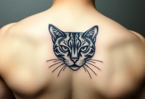 Black Cat tattoo idea