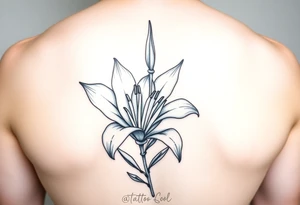 water lillie’s tattoo idea