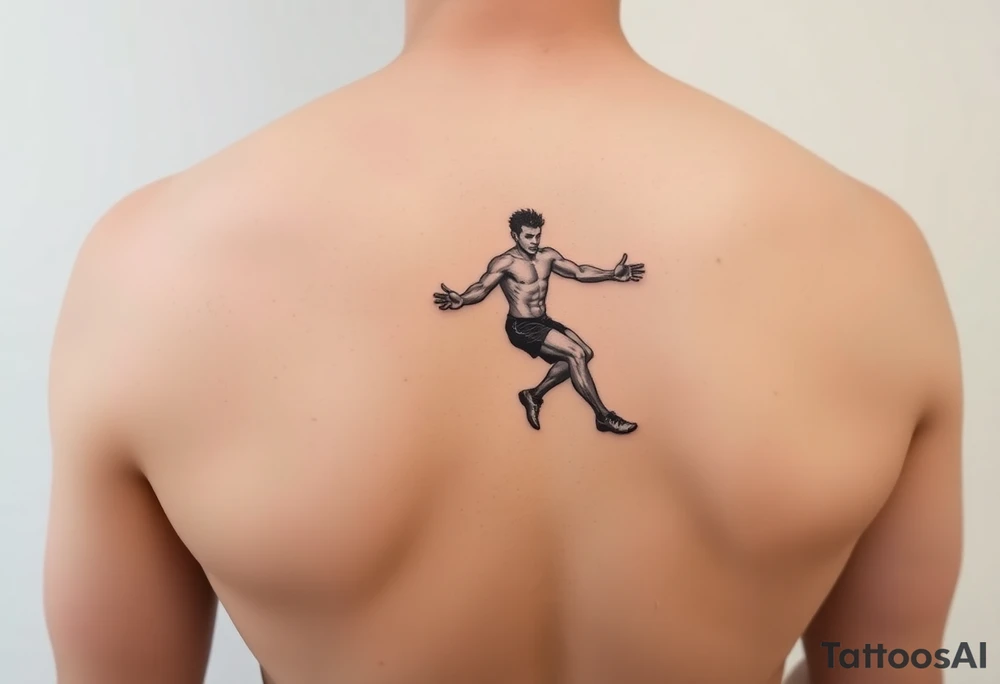 may weather jumping rope tattoo idea