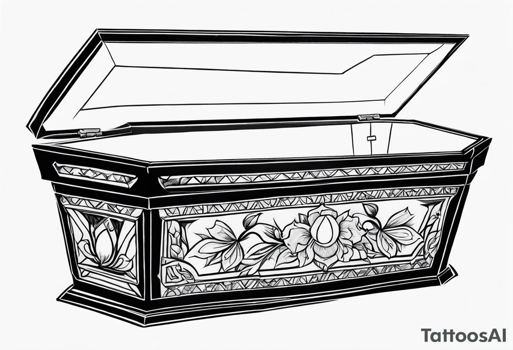 Coffin tattoo idea