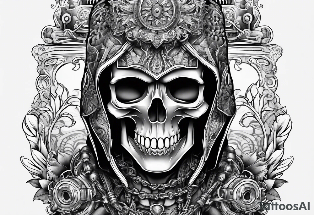 Hoodie tattoo idea