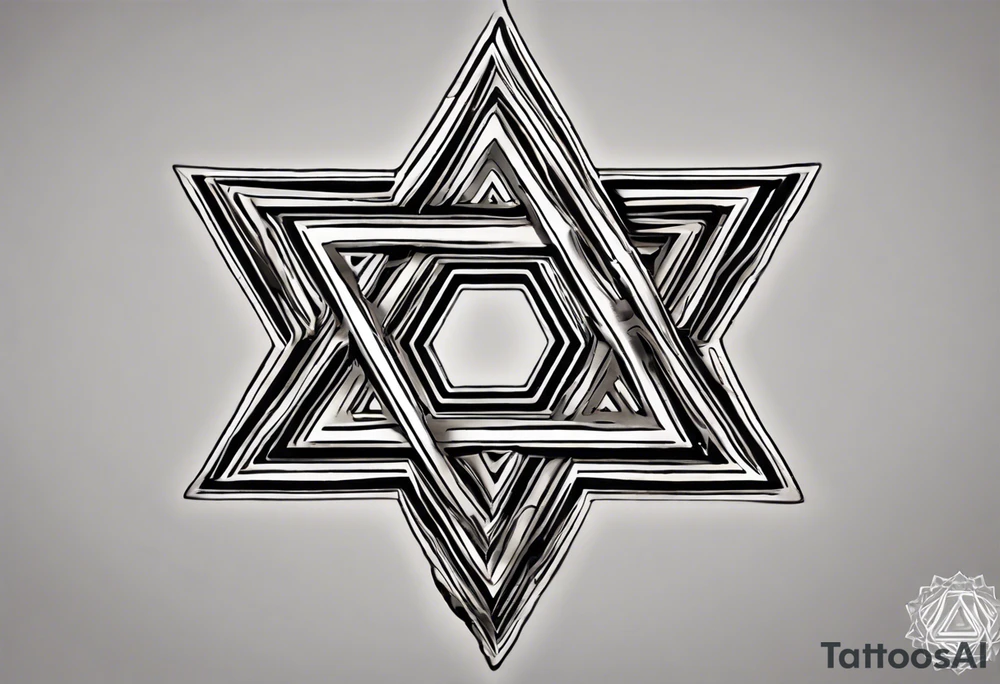 Integrate a Star of David into a shoulder blade piece with כאב הוא כוח. להשתמש בו כדי לעזור לרפא את העולם added tattoo idea