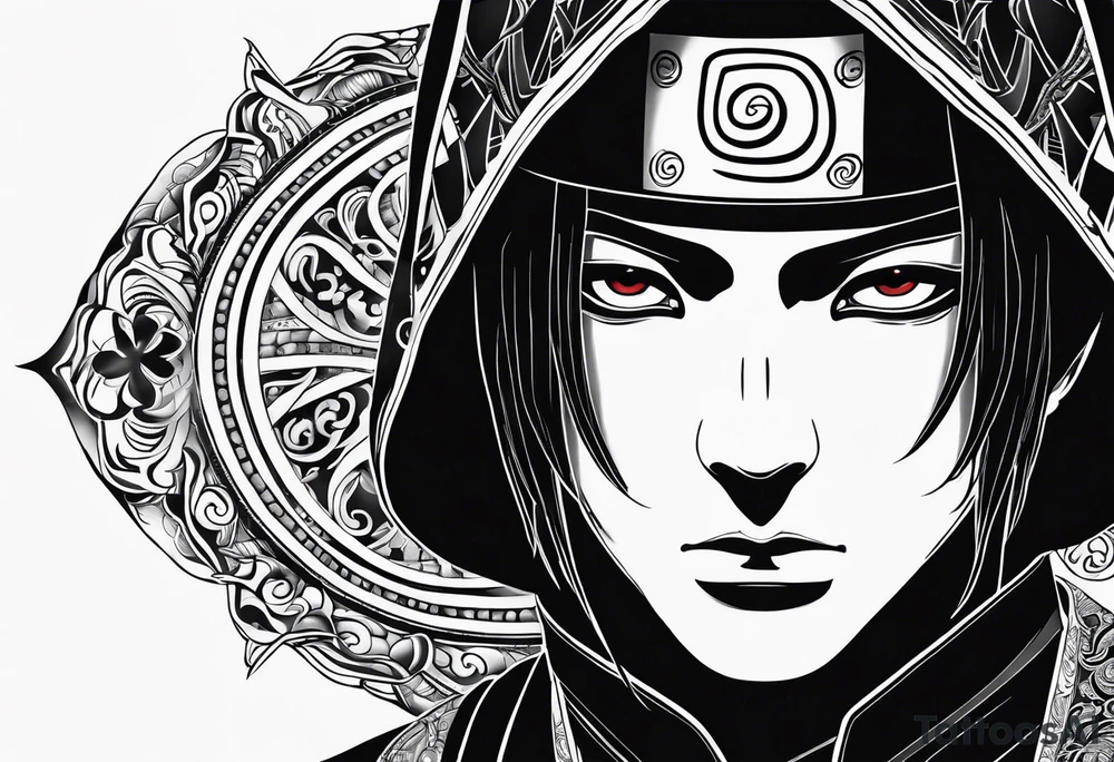 Itachi uchiha tattoo idea
