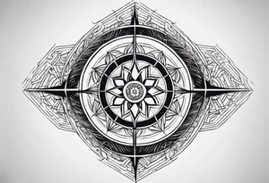 eight fold path tattoo idea