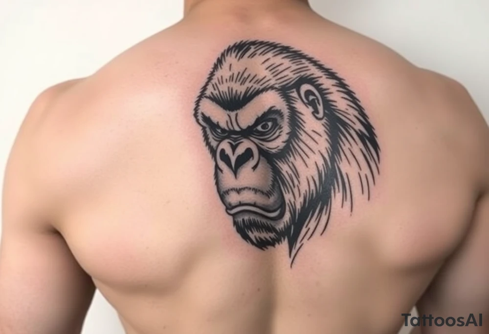 king kong tattoo idea