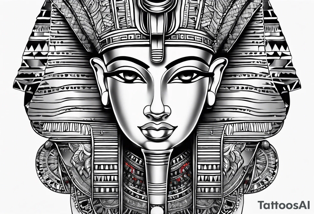 Egypt design tattoo idea