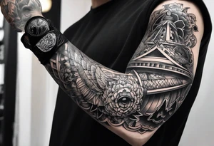 forearm sleeve tattoo idea