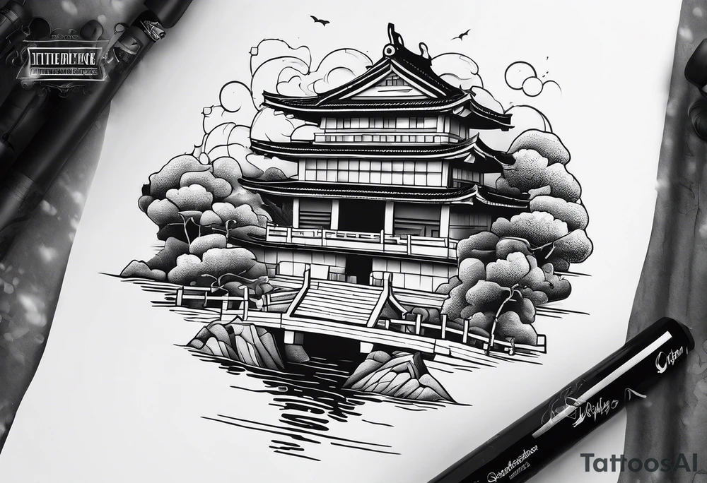 Building block tattoo idea