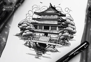 Building block tattoo idea